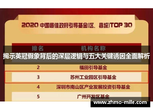 揭示英冠假象背后的深层逻辑与五大关键诱因全面解析 揭示英冠假象背后的深层逻辑与五大关键诱因全面解析